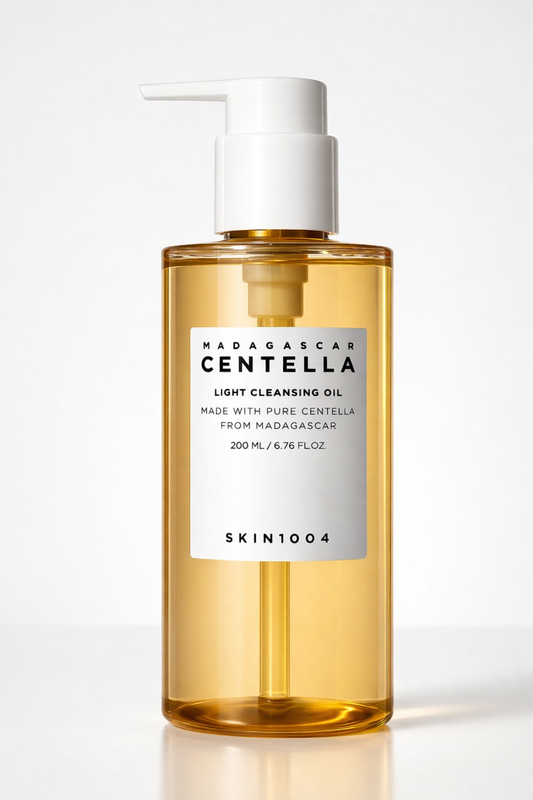 SKIN1004 Centella Light Cleansing Oil - Korean Gentle Double Face Cleanser