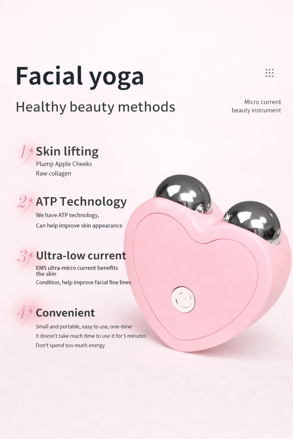 LumiTone EMS Facial Massager