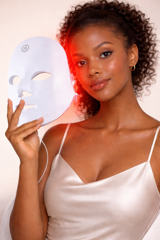 LumiGlow 7-Color LED Facial Therapy Mask