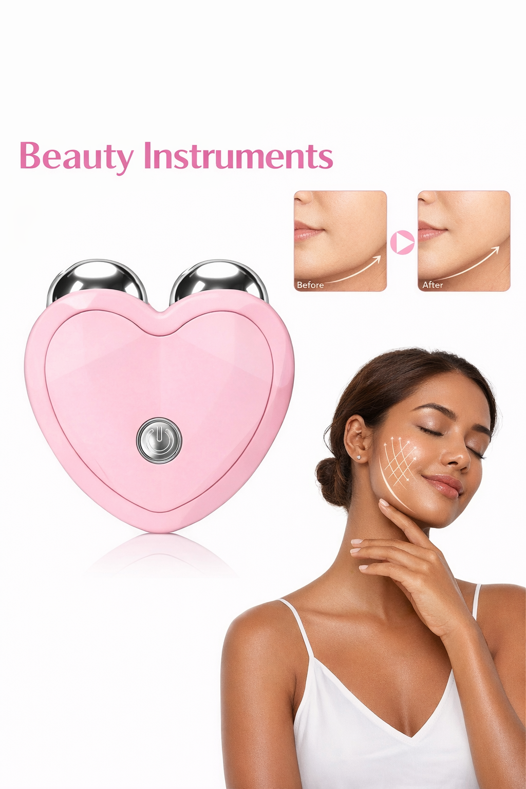 LumiTone EMS Facial Massager