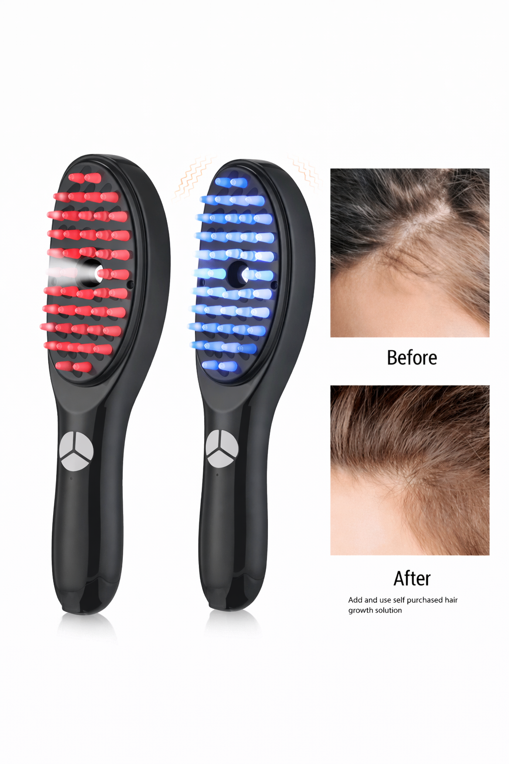 LuxeMist Electric Hair & Scalp Massager